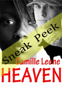 Sneak Peek promo ebook of HEAVEN. PTSD, physically challenged hero