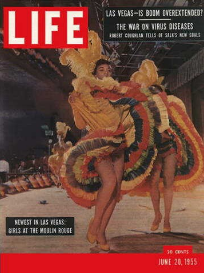 Moulin Rouge showgirls_June 1955